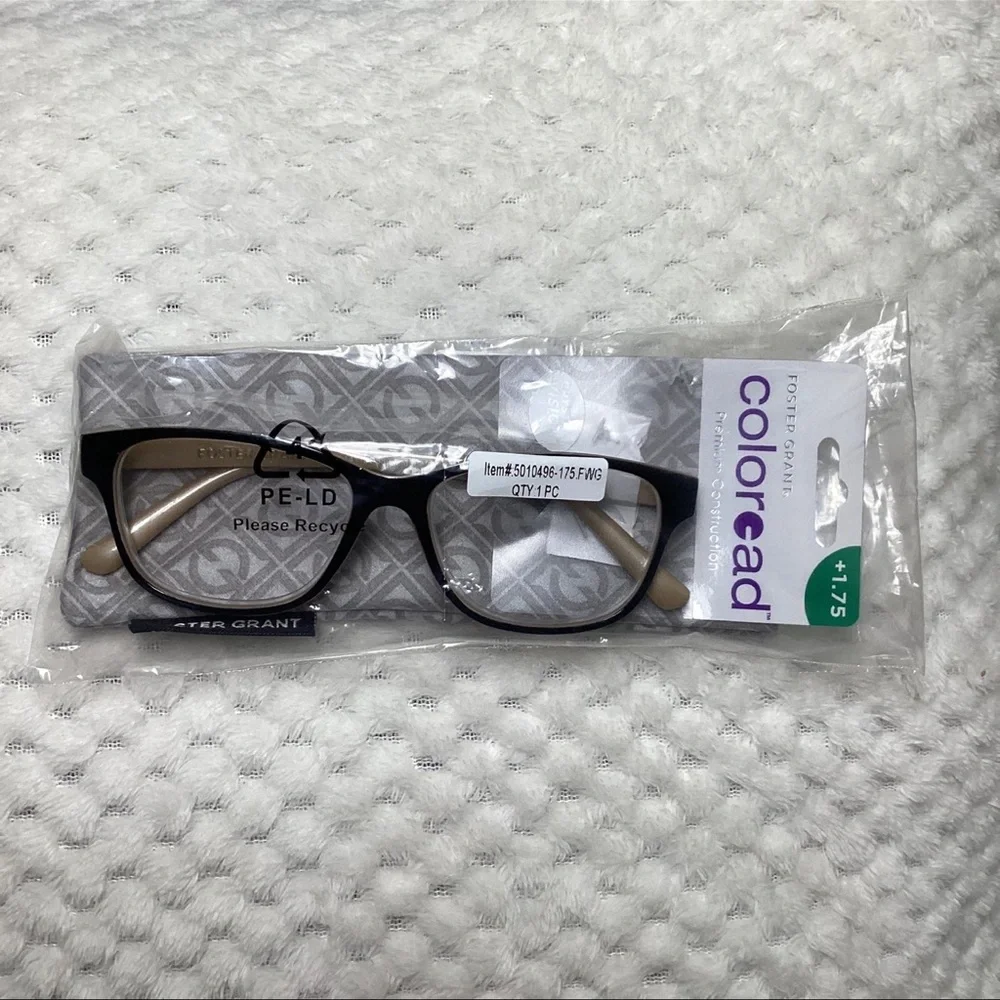 Foster Grant Coloread Kinsey Reading Glasses +1.75